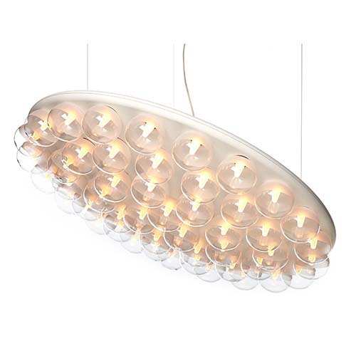 Moooi Prop Light round single hanglamp wit
