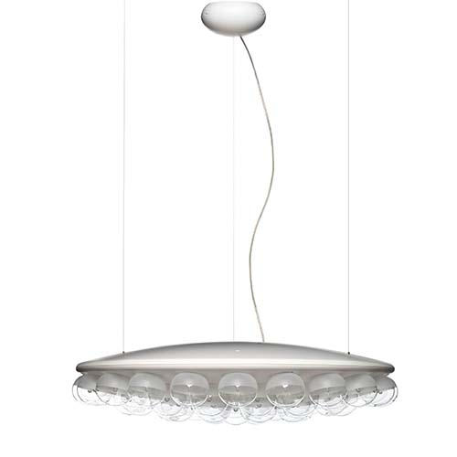 moooi prop light round single 3 white