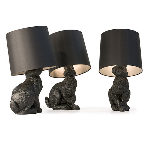 moooi rabbit lamp zwart