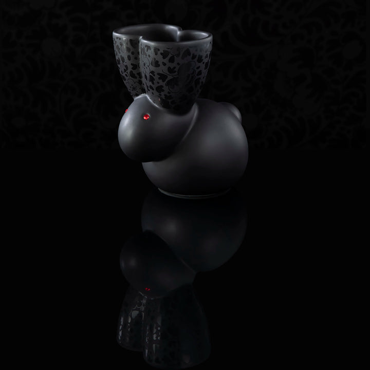 Moooi Delft Blue black edition vaas Rabbit