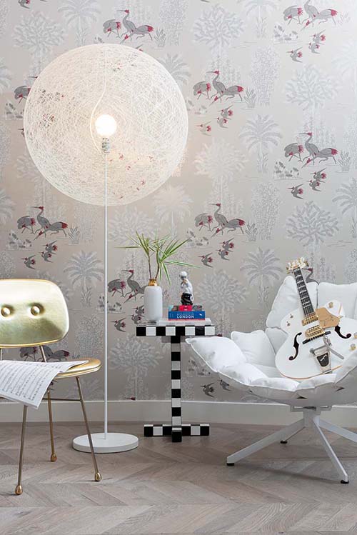 Moooi Random Light vloerlamp medium wit