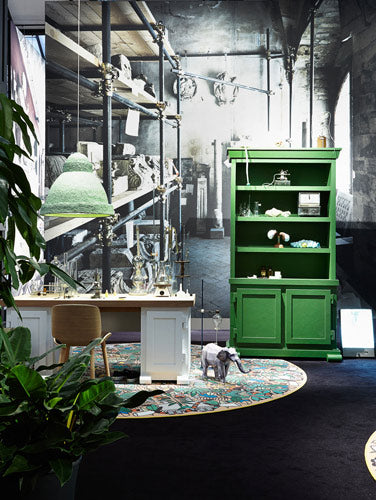 moooi salago lamp naturel groen