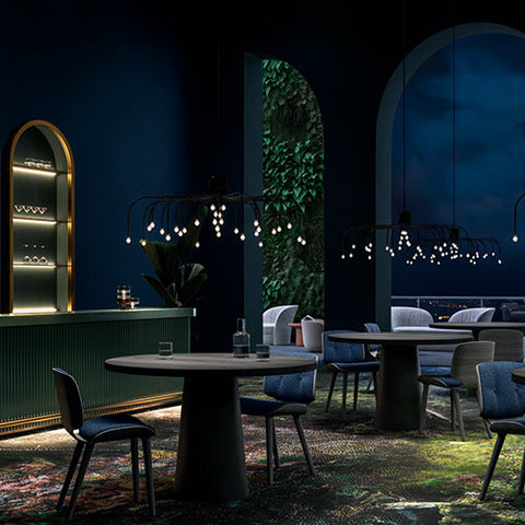Moooi Starfall light hanglamp zwart
