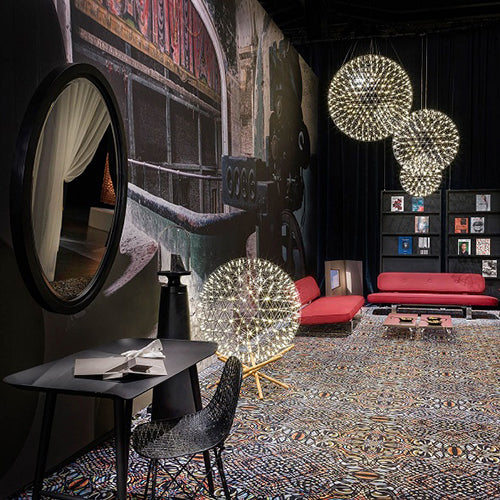Moooi Raimond R89 Tensegrity lamp hout