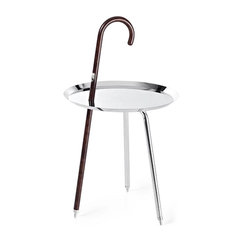 Moooi Urban hike bijzettafel zilverkleurig