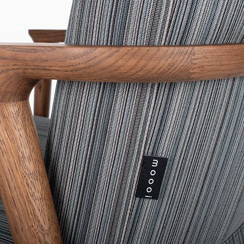 Moooi Zio Lounge Chair blauw