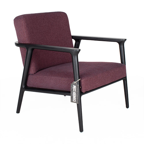 Moooi Zio Lounge chair paars