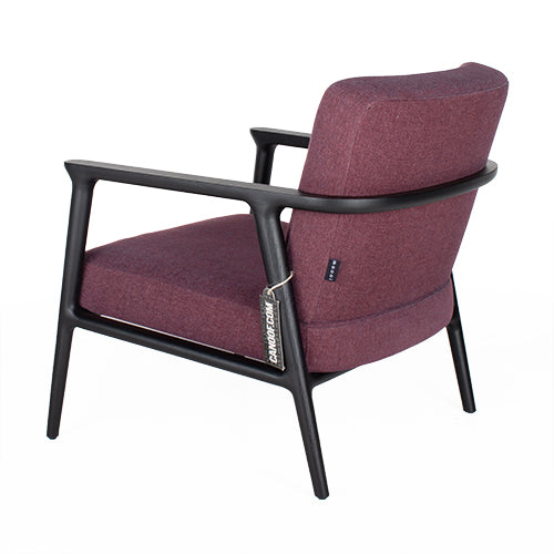 Moooi Zio Lounge chair paars