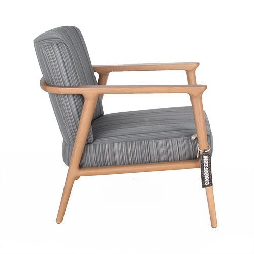 Moooi zio lounge chair manga blauw