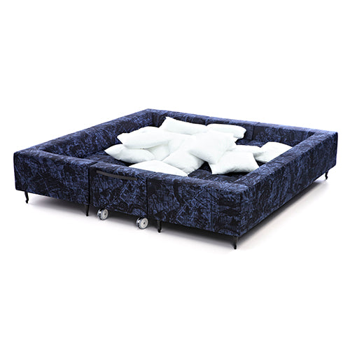 Moooi Zliq Island bank blauw