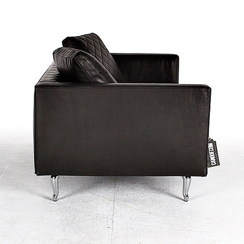 Moooi Boutique Servino bank zwart leder