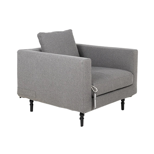 Moooi boutique fauteuil stoel grijs