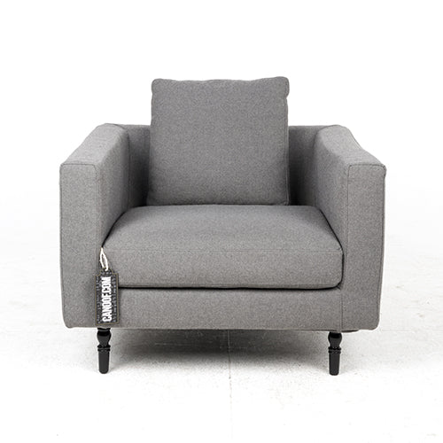 moooi boutique fauteuil grijs