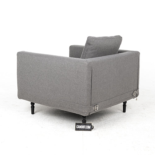 moooi boutique chair grijs zwart