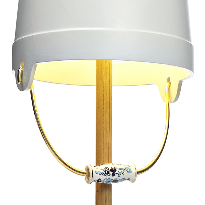 moooi bucket floor lamp wit