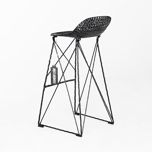moooi carbon bar stool hoog zwart