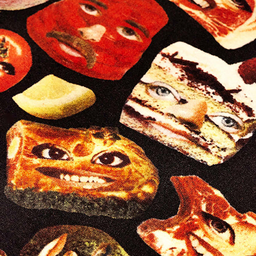 moooi carpets hungry rood zwart oranje