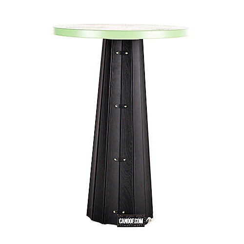 Moooi Container Bodhi Statafel groen/zwart