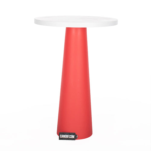 Moooi container statafel wit/rood