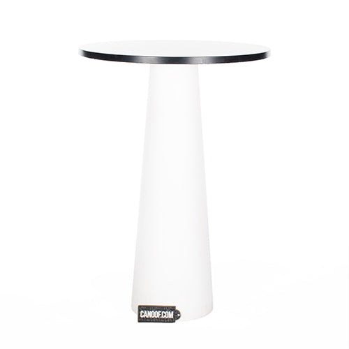 Moooi container statafel rond LPL wit/wit