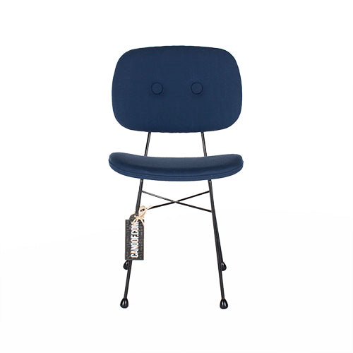 Moooi Golden chair donkerblauw zwart