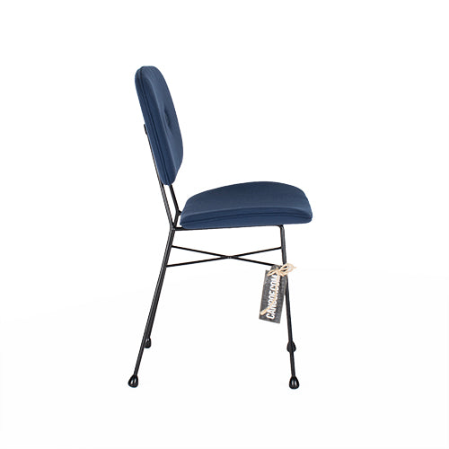 Moooi Golden chair donkerblauw zwart