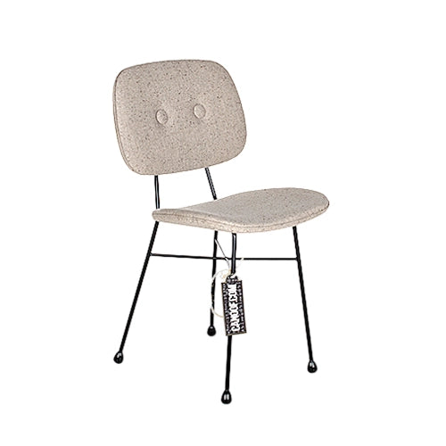 Moooi Golden chair lichtgrijs zwart