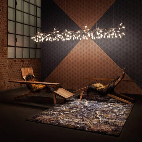 Moooi Liberty Lounger notenhout