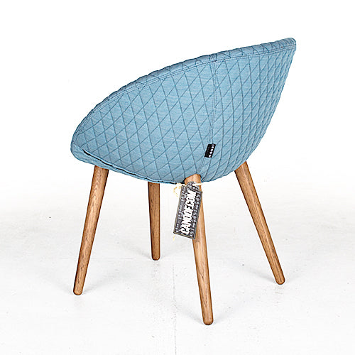 moooi love chair turqouise grijs