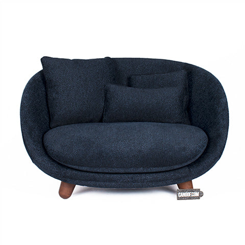 Moooi Love sofa bank Jacquard blauw