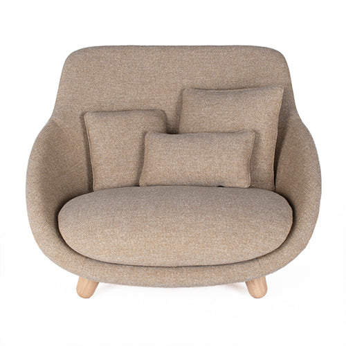 Moooi Love sofa high back bruin wanders