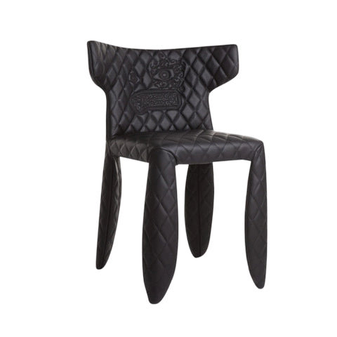 Moooi Monster armchair zwart leder