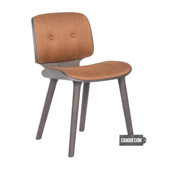 Moooi Nut Stoel oranje grijs frame