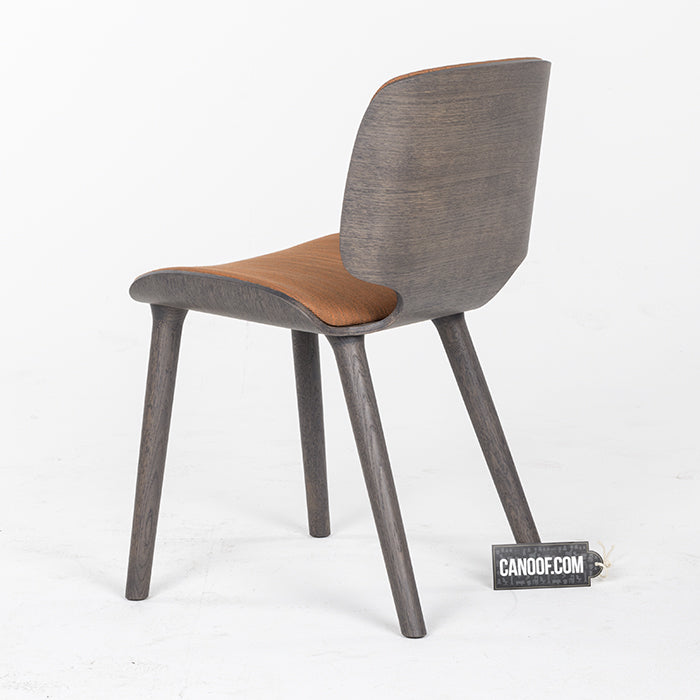 moooi nut dining chair grezzo oranje