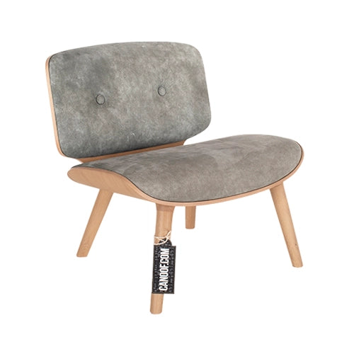 Moooi Nut lounge chair grijs