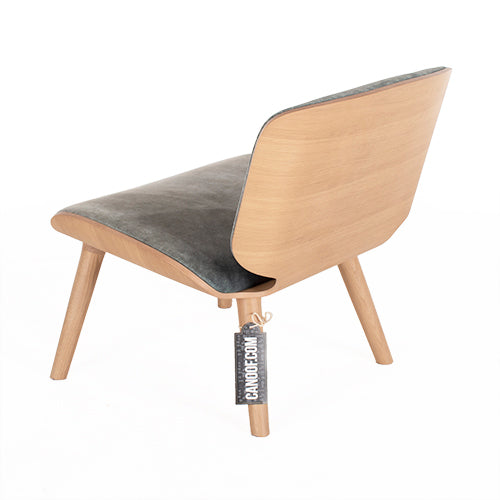 Moooi nut lounge chair grijs