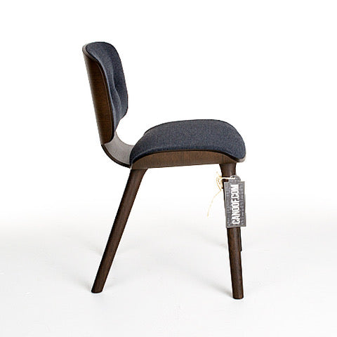moooi nut stoel antraciet wenge