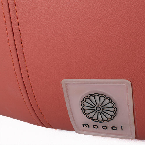 Moooi Pooof leder red brown