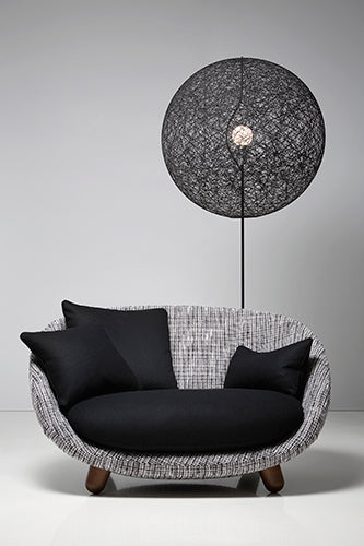moooi random light m floor lamp zwart