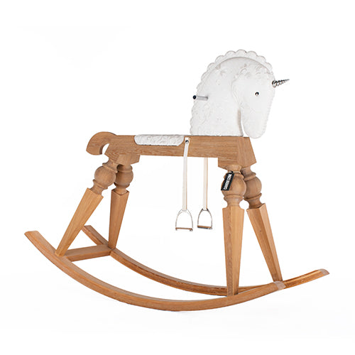 Moooi Arion schommelpaard wit