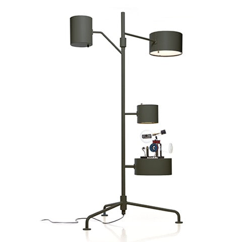 moooi statistocrat vloerlamp grijs RAL7011