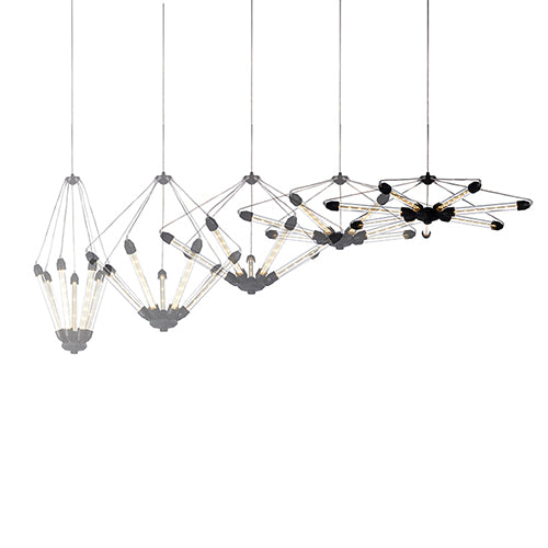 Moooi kroon hanglamp 7 zwart
