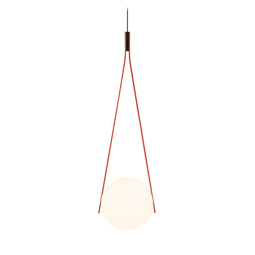 Moooi NomNom hanglamp rood ruby