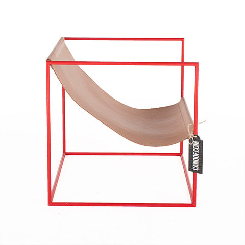 Muller van severen solo seat fauteuil rood