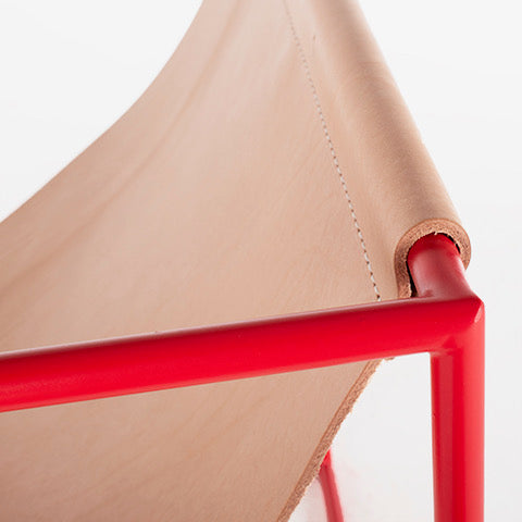Muller van severen solo stoel seat rood