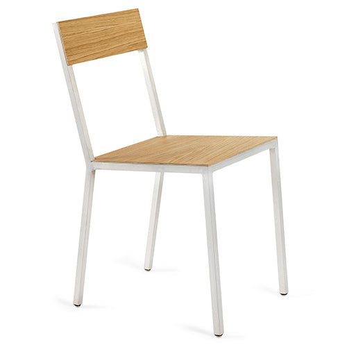 Muller van severen alu chair wood grijs