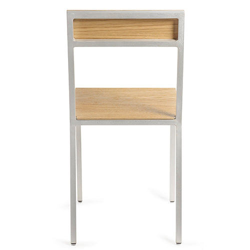 Muller van severen aluminium chair hout