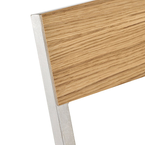 Muller van severen alu chair wood aluminium