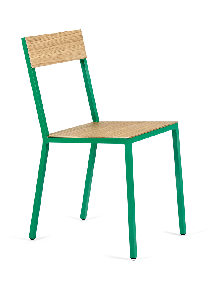 Muller van severen alu chair wood groen