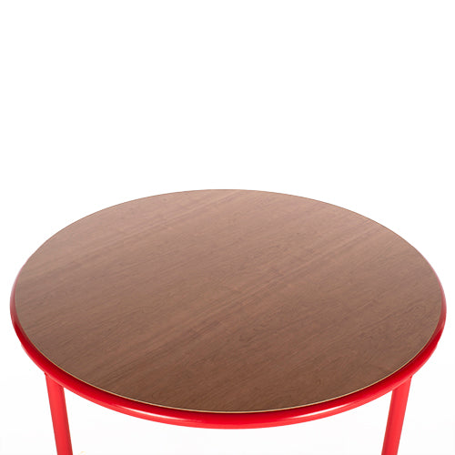 muller van severen wooden tafel kersenhout rood